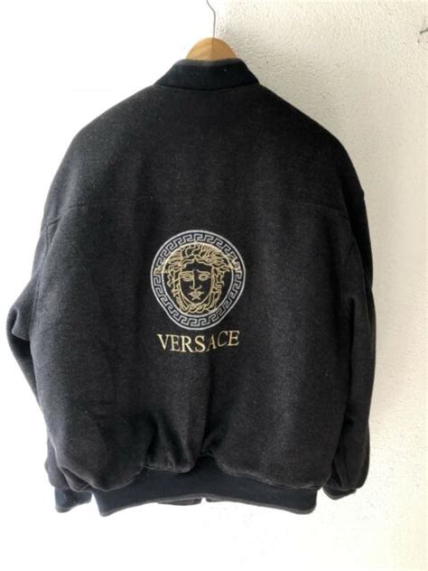 Vintage Y2K Versace Bomber Jacket 